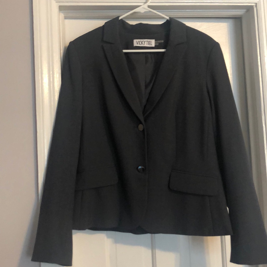 Gray Suiting Jacket